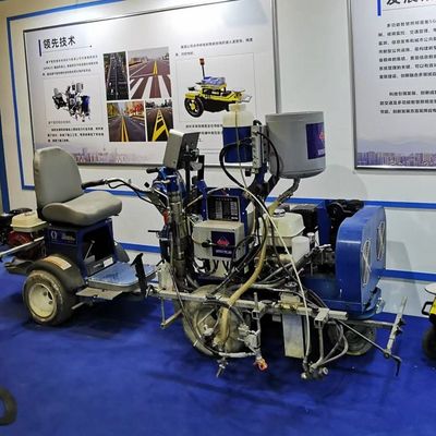 Термопластичная дорожная линия двух компонентов дорожная маркировка машина гидростатический привод