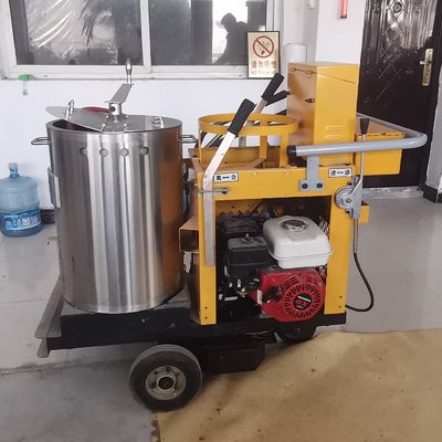 Термопластическая дорожная маркировка 120L бака краски для маркировки шумовой линии