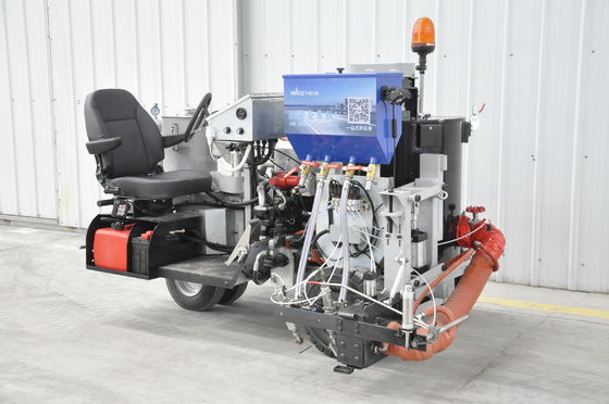 Мини-водящий термопластичный дорожный маркировочный грузовик-версия экструзии