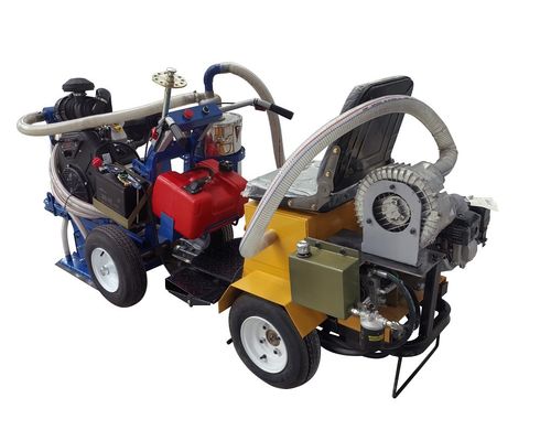 PCD шлифовальная головка дорожная линия маркировки Удаление машины с 35HP воздушным охлаждением бензинового двигателя и всасывания