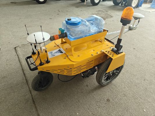 Умный робот предварительной разметки дорог - Спутниковое позиционирование