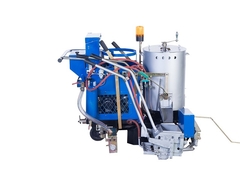 Термопластическая вибрационная линия для маркировки дорожного полотна