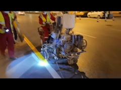 MMA + BPO 98:2 распыляющая дорожная линия полоса маркировочная машина быстро сушит внешнее смешивание