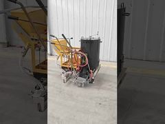 Толкающая машина для дорожной разметки из термопластика